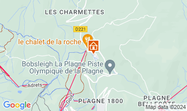 Carte La Plagne Chalet 50144