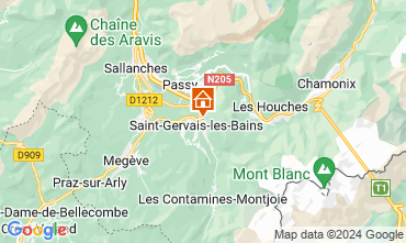 Carte Saint-Gervais-les-Bains Appartement 74408