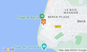 Carte Berck-Plage Studio 92993