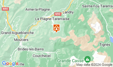 Carte La Plagne Studio 101645