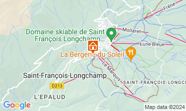 Carte Saint Franois Longchamp Chalet 107261