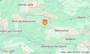 Carte Buis les Baronnies Gite 128907