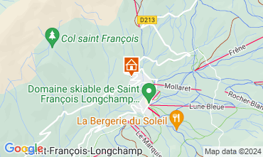 Carte Saint Franois Longchamp Chalet 77938