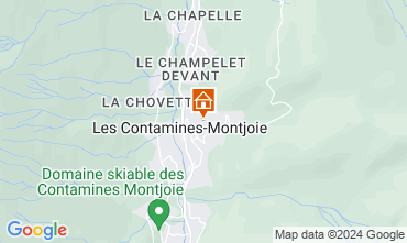 Carte Les Contamines Montjoie Chalet 27332