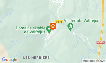 Carte Valfrjus Chalet 91266