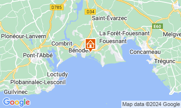 Carte Benodet Maison 122953