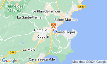 Carte Saint Tropez Studio 107006