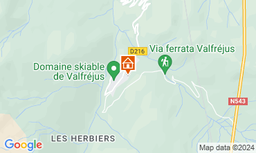 Carte Valfrjus Chalet 3297