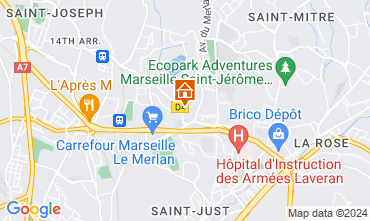 Carte Marseille Studio 128985