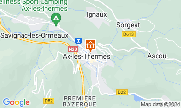 Carte Ax Les Thermes Appartement 66392