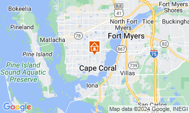 Carte Cape Coral Villa 106569