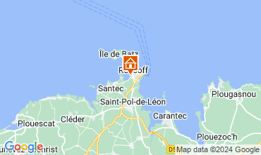 Carte Roscoff Villa 112373