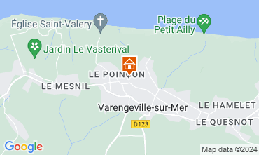 Carte Varengeville-sur-Mer Villa 128043