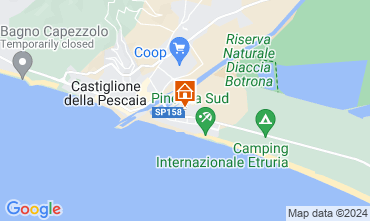 Carte Castiglione della Pescaia Appartement 57966