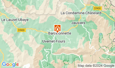 Carte Barcelonnette Chalet 68406