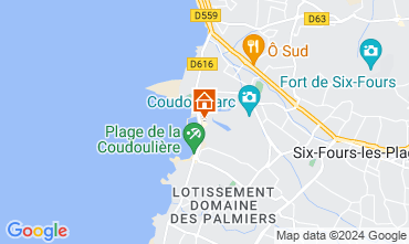 Carte Six Fours Les Plages Appartement 122036