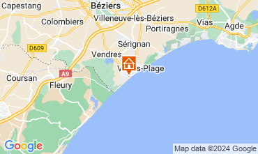 Carte Valras-Plage Maison 125835