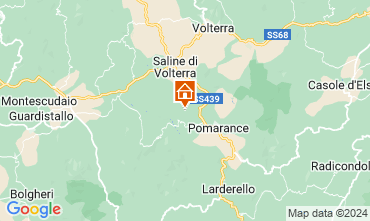 Carte Volterra Gite 121193