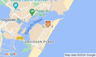 Carte Gruissan Chalet 128335