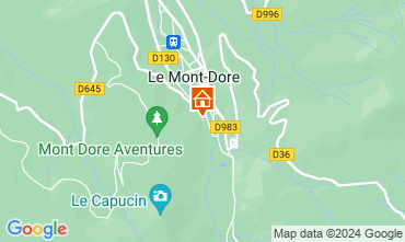 Carte Le Mont Dore Studio 3881