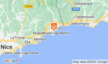 Carte Roquebrune Cap Martin Studio 121234