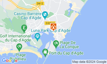 Carte Cap d'Agde Appartement 120182