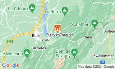 Carte Charmey Chalet 4805