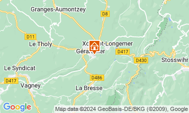 Carte Grardmer Chalet 116040