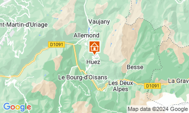 Carte Alpe d'Huez Appartement 82325