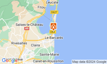 Carte Le Barcares Maison 74454