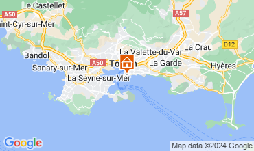 Carte Toulon Appartement 124278