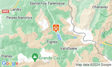 Carte Tignes Chalet 116157