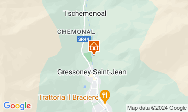 Carte Gressoney Saint Jean Chalet 111344