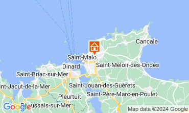 Carte Saint Malo Maison 89024