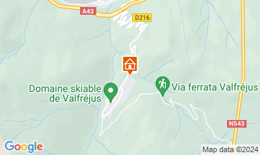 Carte Valfrjus Chalet 117364