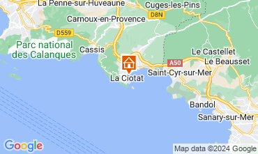 Carte La Ciotat Studio 127780