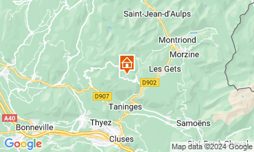 Carte Praz de Lys Sommand Appartement 128565