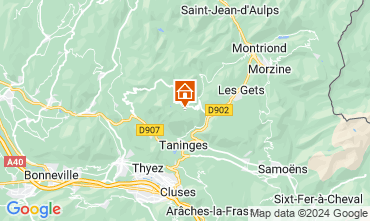 Carte Praz de Lys Sommand Appartement 120555