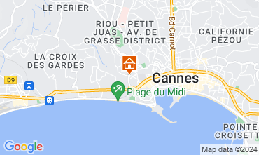 Carte Cannes Appartement 93218