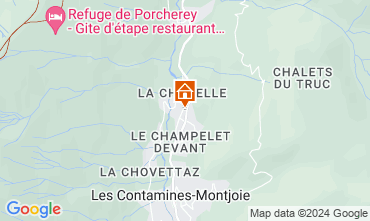 Carte Les Contamines Montjoie Chalet 923