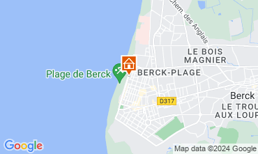 Carte Berck-Plage Studio 94795