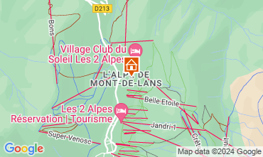 Carte Les 2 Alpes Appartement 127208