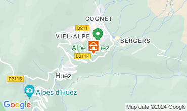 Carte Alpe d'Huez Studio 120384