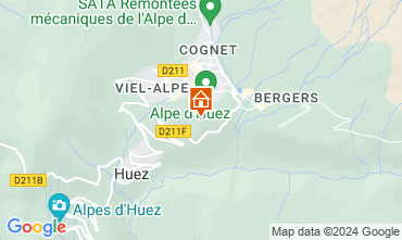 Carte Alpe d'Huez Appartement 80786