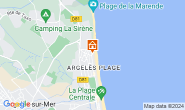 Carte Argeles sur Mer Appartement 22084