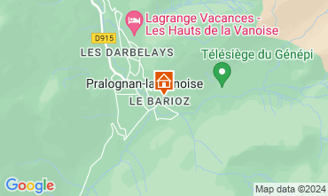 Carte Pralognan la Vanoise Maison 81037