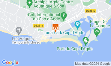 Carte Cap d'Agde Appartement 126298