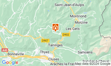 Carte Praz de Lys Sommand Chalet 103426