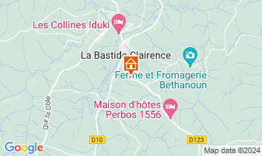 Carte La Bastide-Clairence Maison 126674
