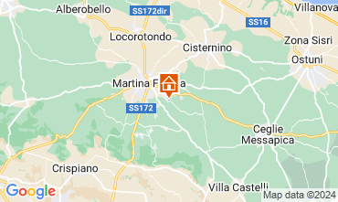 Carte Martina Franca Villa 127494